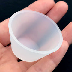 Silicone Mixing Cup | Reusable Color Mixing Cup for Epoxy Resin | UV Resin Craft Supplies (45mm x 25mm)