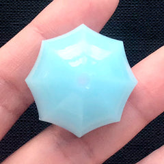 3D Umbrella Silicone Mold | Miniature Parasol Mold | Clear Soft Mold for UV Resin Art | Kawaii Craft Supplies (30mm x 32mm)