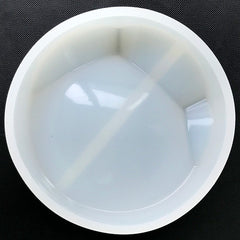 Irregular Round Trinket Dish Silicone Mold | Make Your Own Resin Tray | Epoxy Resin Art Supplies (105mm)