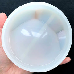 Irregular Round Trinket Dish Silicone Mold | Make Your Own Resin Tray | Epoxy Resin Art Supplies (105mm)