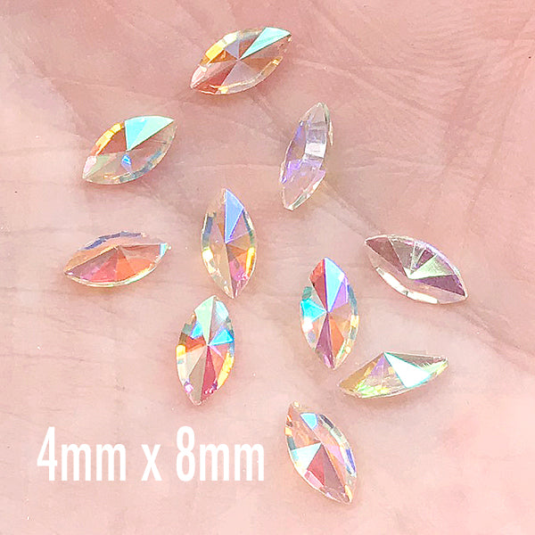 10Pcs Triangle Nail Art Metal Alloy Charms Luxury 3D Crystal Rhinestones  Gems AB Diamond Jewelry Nail DIY Manicure Decorations