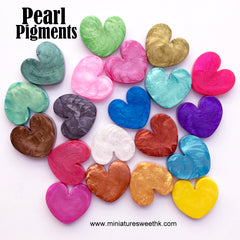 Pearl Resin Pigment | Shimmer Resin Colorant | Resin Cabochon Colouring | Resin Paint | Resin Dye (Pink Red / 15 grams)