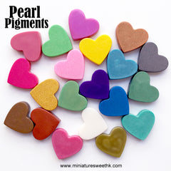 Colorant Pigment for Resin Coloring | Pearl Dye | Shimmer Color | Resin Paint | Resin Cabochon Making (Bright Red / 15 grams)