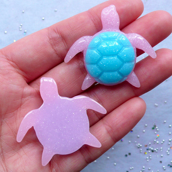 Sea Turtle Cabochon | Ocean Animal Cabochons | Marine Life Embellishme ...