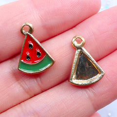 Bulk Enamel Watermelon Charms for DIY Jewelry Making - Dearbeads