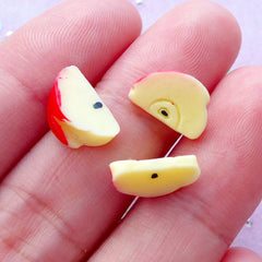 Assorted Miniature Fruit Polymer Clay Slices (Big & Thick), Resin Sha, MiniatureSweet, Kawaii Resin Crafts, Decoden Cabochons Supplies