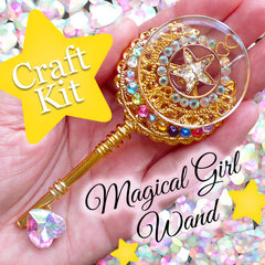 Magical Girl Wand Making Kit | Mahou Kei Magic Wand DIY Kit | Kawaii Craft Supplies