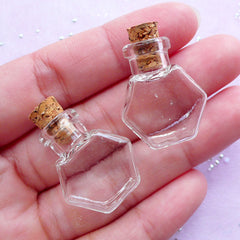 Miniature Glass Potion Bottle, Dollhouse Witchcraft Decor, Mini Wiza, MiniatureSweet, Kawaii Resin Crafts, Decoden Cabochons Supplies