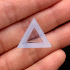 Triangle Bar Soft Mold | Resin Jewellery Mold | Resin Pendant Making | Clear Silicone Mould for UV Resin (9mm x 46mm)