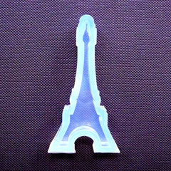 Eiffel Tower Mold | Flexible Silicone Mould | Kawaii Decoden Cabochon Making & Resin Jewelry DIY (22mm x 52mm)