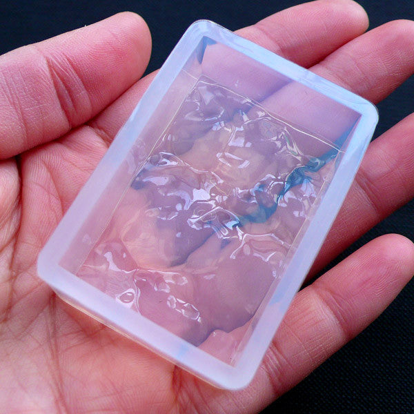 Water Effect Surface Mold in Rectangular Shape | Water Ripple Silicone ...