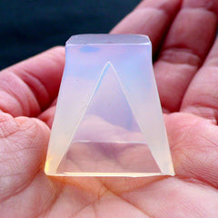 Small Orgone Generator Silicone Mold | Orgone Mold | Triangular Pyramid Mold | Flexible Geometry Mould | Epoxy Resin Art (2cm x 2cm)