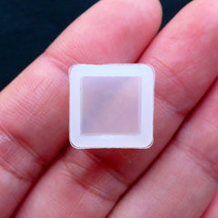 Square Silicone Mould | Flexible Geometry Mold | Resin Cabochon Mould | Resin Jewelry Mold | UV Resin Art | Epoxy Resin Crafts (10mm x 5mm)