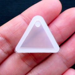 Triangle Charm Mold | Triangle Pendant Mold | Flexible Silicone Mold | Geometry Mould | UV Resin Mould | Resin Jewellery Mould | Resin Crafts (19mm x 16mm)
