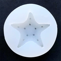 Starfish Shell Flexible Mold | Seashell Gumpaste Mold | Epoxy Resin Silicone Mould | Fondant Food Safe Mould (45mm x 43mm)