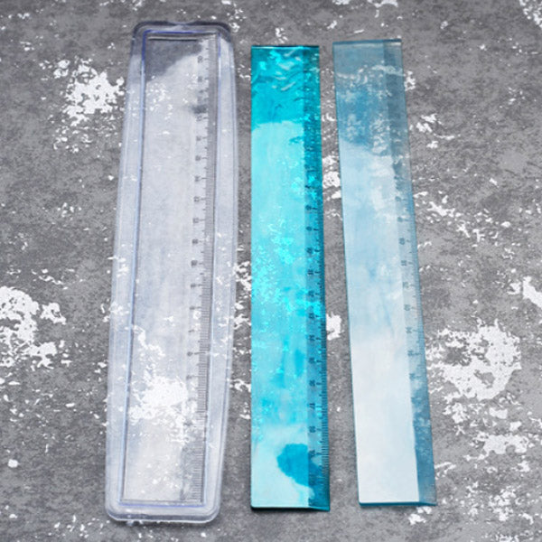 Ruler Silicone Mold | Stationery DIY | Resin Craft Supplies | Clear So ...