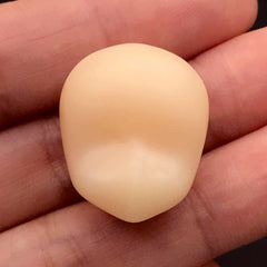 Doll Head Silicone Mold (Medium) | Chibi Face Mold | Kawaii Art Supplies | Epoxy Resin Mould (20mm x 24mm)