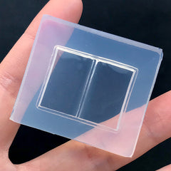 Miniature Book Silicone Mold | Open Book Mould | Kawaii UV Resin Jewelry DIY | Epoxy Resin Craft Supplies (30mm x 23mm)