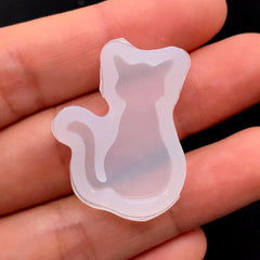 Small Kitty Silicone Mold | Little Cat Mold | Kitten Mold | Kawaii Pet Mould | Animal Soft Mold | UV Resin Craft Supplies