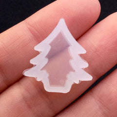 Christmas Tree Mold | Christmas Embellishment Making | Epoxy Resin Silicone Mold | Christmas Phone Case Deco (12mm x 18mm)