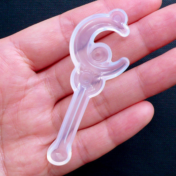Moon Magic Wand Flexible Mold | Magical Transformation Power Stick Sil ...