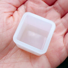 Silicone Square Cube Mold in 20mm | Flexible Resin Cabochon Mould | Kawaii Resin Jewellery Making | Wax Mould | Epoxy Resin Mold | Resin Art | Craft Supplies