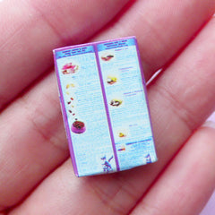 Dollhouse Pet Food | Miniature Cat Food Box | Doll House Craft (14mm x 22mm)