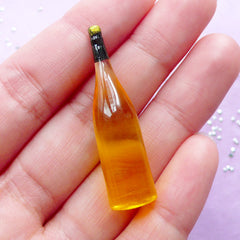 Miniature Glass Bottle in Round Ball Shape, Dollhouse Glass Vial, Mi, MiniatureSweet, Kawaii Resin Crafts, Decoden Cabochons Supplies