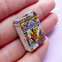 Miniature Cereal Packet | Dollhouse Breakfast Food | Doll House Grocery (16mm x 23mm)