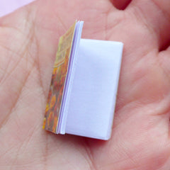 Dollhouse Miniature Books | 1:12 Scale Doll House Library (Set of 3 pcs / 16mm x 24mm)