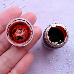 Resin Craft Supplies | Translucent Color Pigment | Resin Cabochon Making (Red Orange / 10 grams)