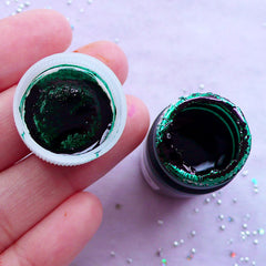 Kawaii Cabochon Making | Translucent Colouring Pigments for Resin Crafts (Green / 10 grams)