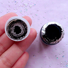 Kawaii Cabochon Pigment | Translucent Paint for Resin Art | Transparent Dye (Blue Black / 10 grams)