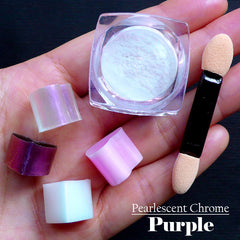 Pearl Effect Pigment (Purple) | Resin Colouring | Shimmer Pearlescent Pigment | Chrome Nail Powder (2 grams)