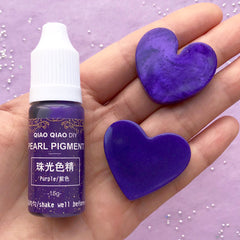 Shimmer Pearl Pigment | Resin Colorant | Resin Painting | Resin Dye | Resin Color | Resin Art Supplies (Purple / 15 grams)