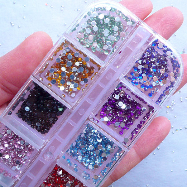 Make.N Nail Charm 02 - Crystal Round Make.N Nail Charm 02 - Crystal Round