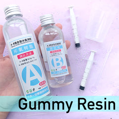 Gummy Epoxy Resin Kit in Crystal Clear Color | Resin Craft (320g / 280ml)