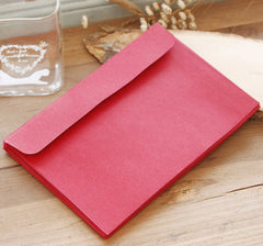 Red Envelopes | Invitation Card Making | Greeting Cards | Announcement | Letter | Wedding Supplies | Papercraft & Stationery (10pcs / 16cm x 11cm)