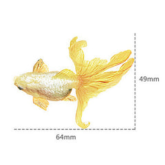 3D Resin Goldfish Pond Painting Sticker | Filling Materials for Resin Art | Koi Pond Clear Film Sticker (1 Sheet)
