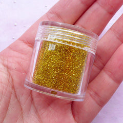 Resin Craft Glitter Powder | Gold Pixie Dust | Bling Bling Cabochon DIY (Gold / 4-6 grams)