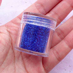 Hair Glitter Dust Powder | Bling Bling Nail Art | Resin Jewelry Making (Dark Blue / 4-6 grams)