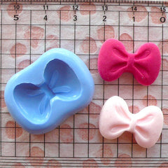 Bow Mold Bowtie Mold 22mm Flexible Silicone Mold Cake Decoration Mold Kawaii Jewelry Cabochon Mold Clay Resin Cell Phone Deco Mold MD476