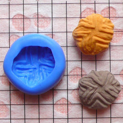 Pastry Bread Mold 15mm Silicone Flexible Mold Dollhouse Miniature Bread Mold Polymer Clay Mold Kitsch Earrings Mold Food Cabochon Mold MD204