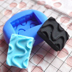 Kawaii Mold Chocolate Cake 15mm Flexible Silicone Mold Decoden Miniature Sweets Fimo Polymer Clay Jewelry Cabochon Mold Charms Resin MD359