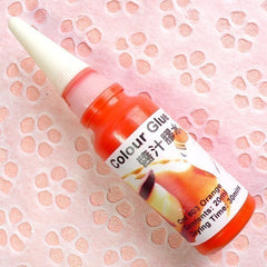 Deco Sauce (Orange Flavored) - Miniature Food / Dessert / Sweets / Ice Cream / Cupcake / Whipped Cream Decoration DS008