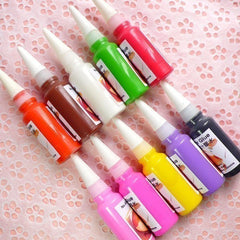 Deco Sauce (Orange Flavored) - Miniature Food / Dessert / Sweets / Ice Cream / Cupcake / Whipped Cream Decoration DS008