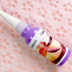 Deco Sauce (Grape / Blueberry Flavored) - Miniature Food / Sweets / Ice Cream / Cupcake / Whipped Cream Decoration DS007