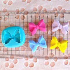 Bow Tie / Bowtie (21mm) Silicone Flexible Push Mold - Jewelry, Charms, Cupcake (Clay Fimo Epoxy Resin Soap Wax GumPaste Fondant) MD479