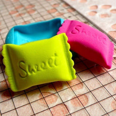 Flexible Mold Silicone Mold Sweet Candy 23mm Decoden Kawaii Miniature Sweets Food Polymer Clay Jewelry Charms Resin Wax Cabochon Mould MD688