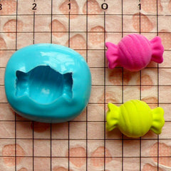 Bow Tie Candy (16mm) Silicone Flexible Push Mold - Miniature Food, Sweets, Jewelry, Charms (Clay, Fimo, Resins, Gum Paste, Fondant) MD345